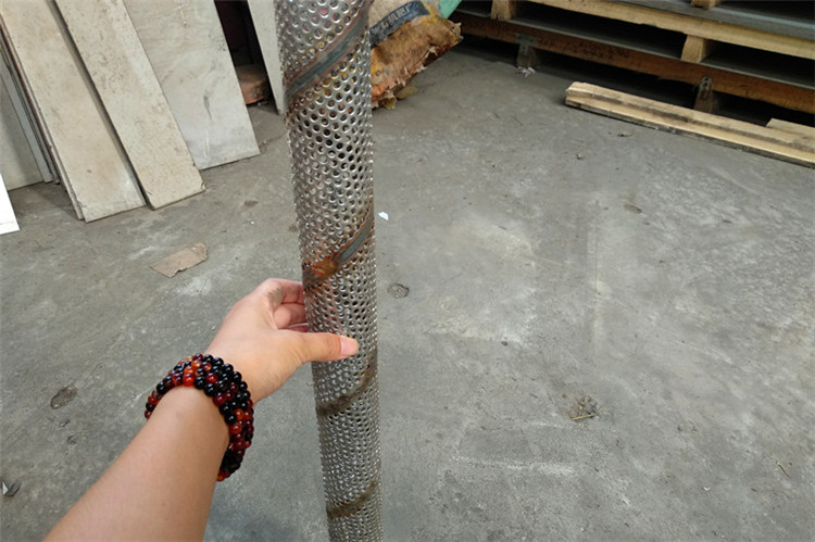 過濾管 鍍鋅圓孔網(wǎng)螺旋焊管